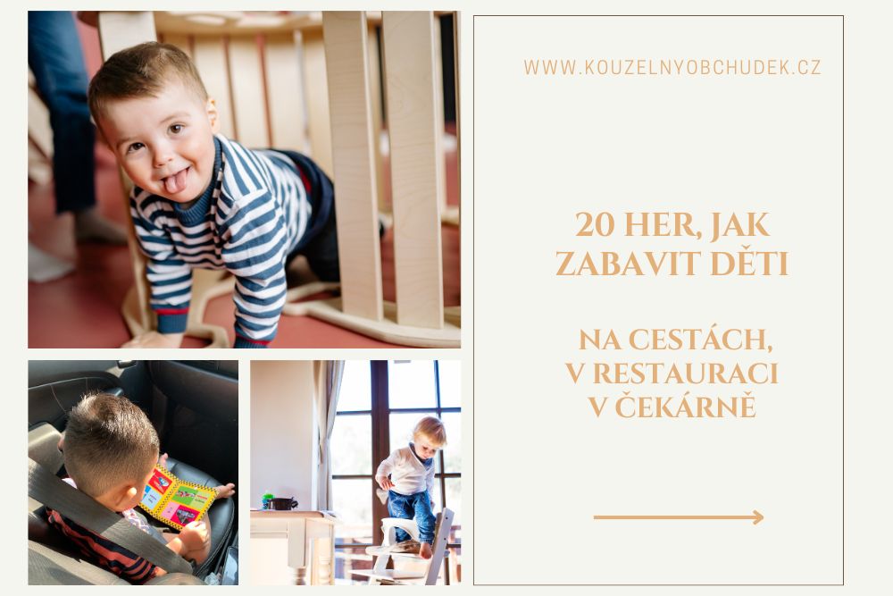 Tahák do kabelky: 20 bleskových her, jak zabavit dítě v restauraci nebo u doktora (bez hraček)