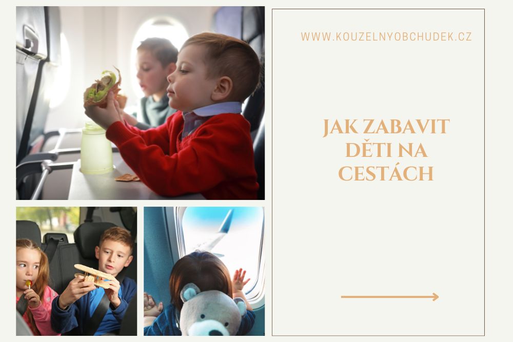 Jak zabavit děti na cestách? Velký průvodce pro klid v autě, letadle i vlaku
