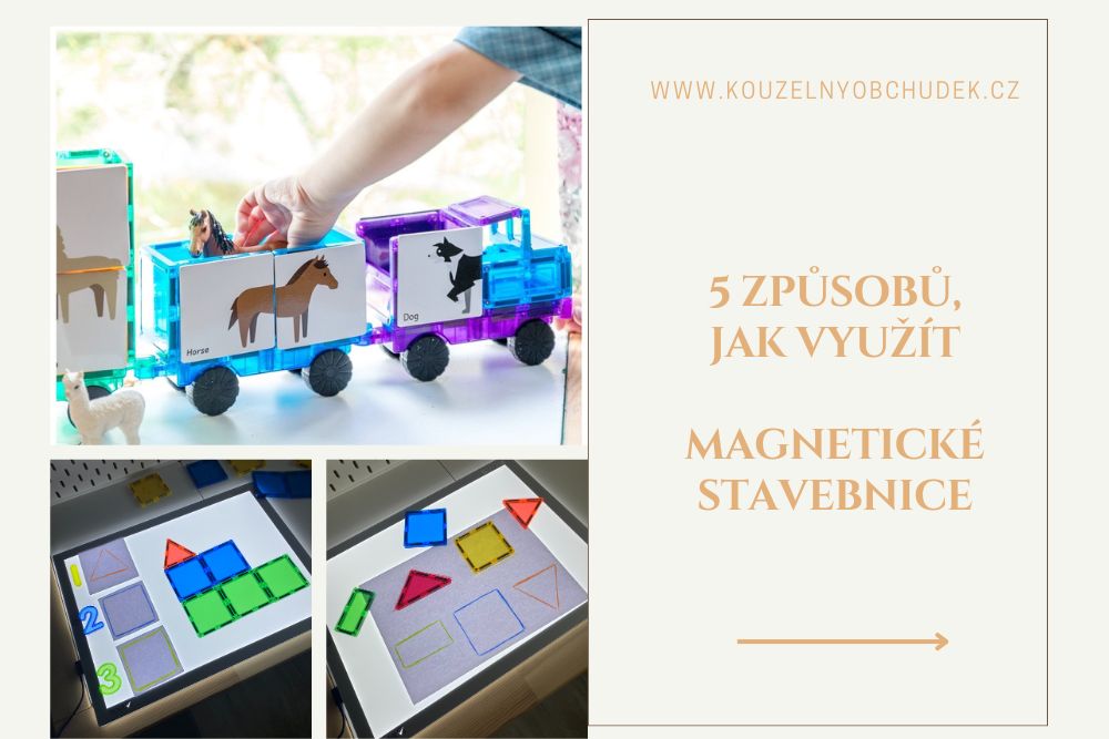 5 způsobů, jak využít magnetické stavebnice: originální tipy na hry a učení