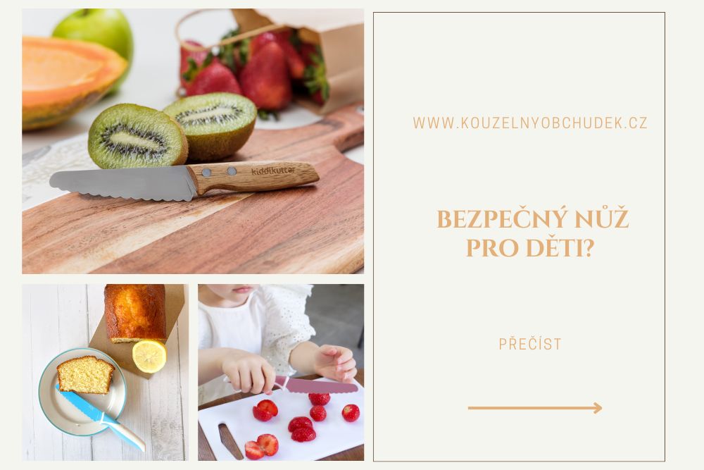 Jaký je nejlepší bezpečný nůž pro děti? Seznamte se s KiddiKutterem