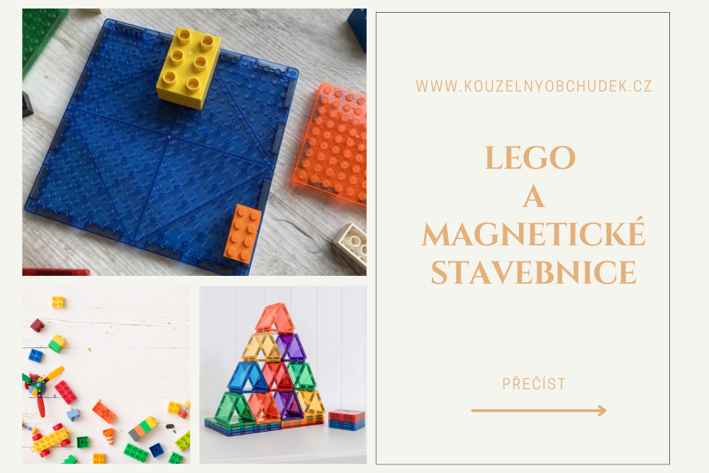 Magnetické stavebnice kompatibilní s LEGO® a LEGO Duplo® – spojte dva světy tvoření