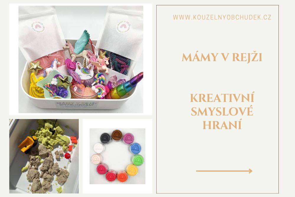 Mámy v rejži – kreativní smyslové hraní pro děti