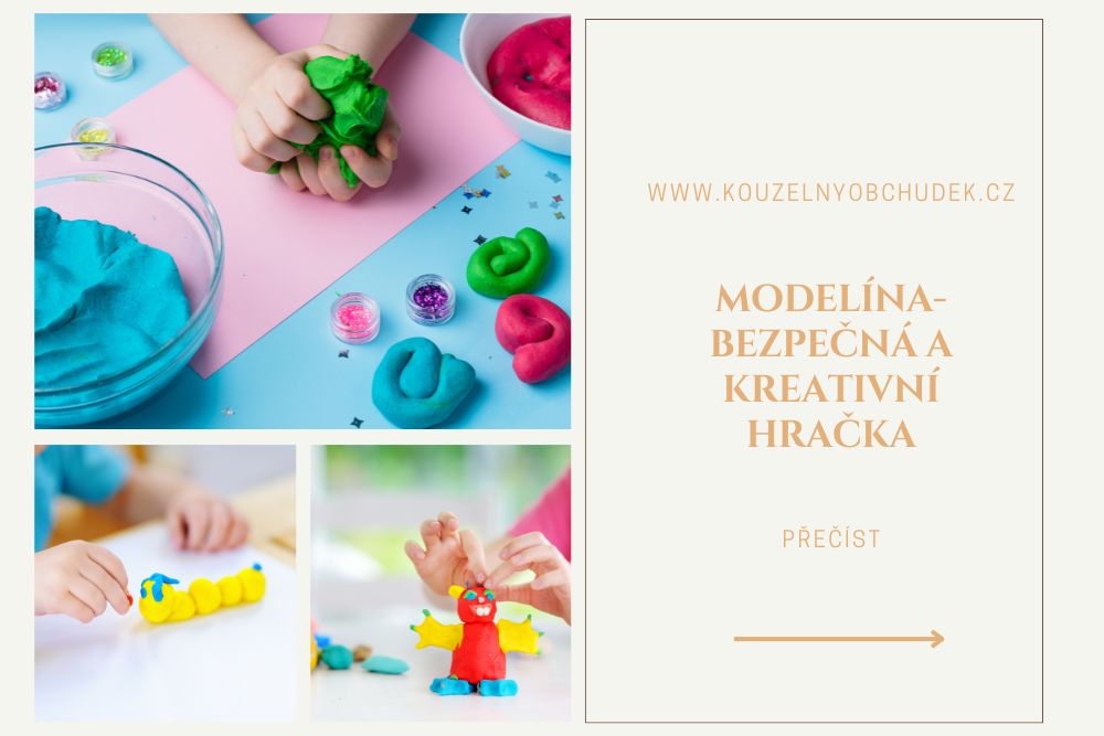 Modelína pro děti – bezpečná a kreativní hračka pro rozvoj jemné motoriky