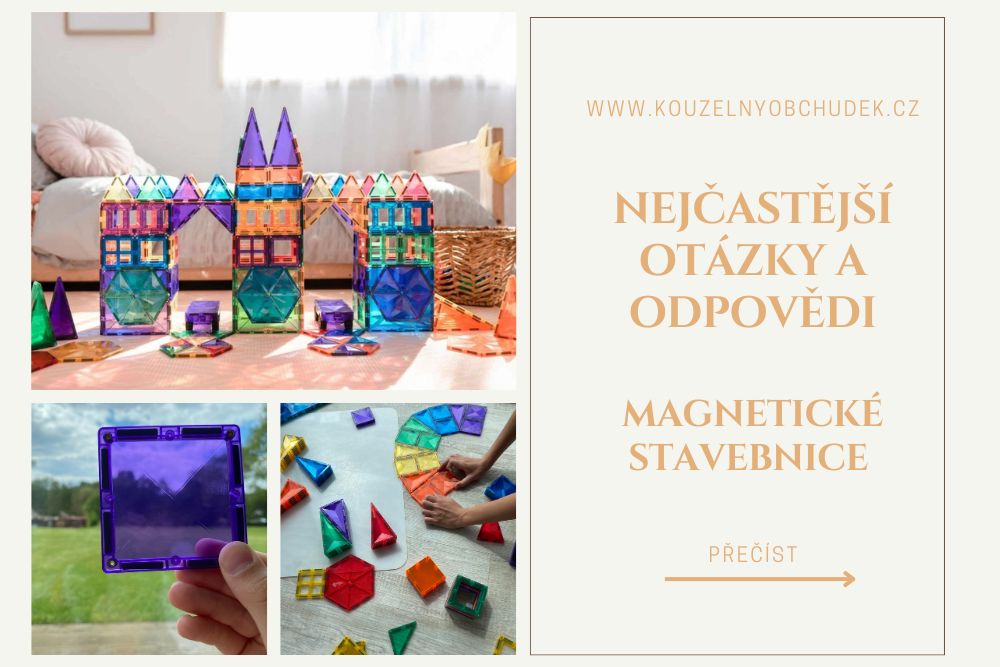 Nejčastější otázky o magnetických stavebnicích – velký průvodce pro rodiče