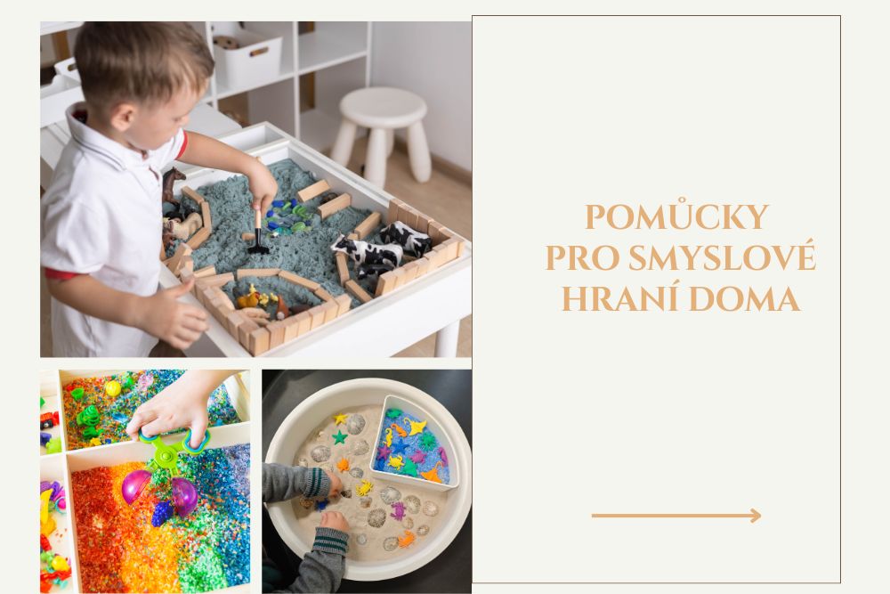 Pomůcky pro smyslové hraní doma: jak vytvořit klidný a funkční herní prostor