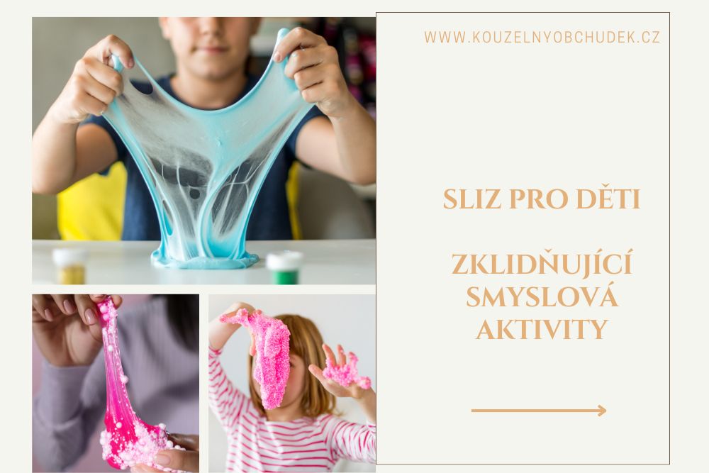 Jak zklidnit dítě doma bez obrazovky: smyslové hraní se slizem jako klidová aktivita pro děti