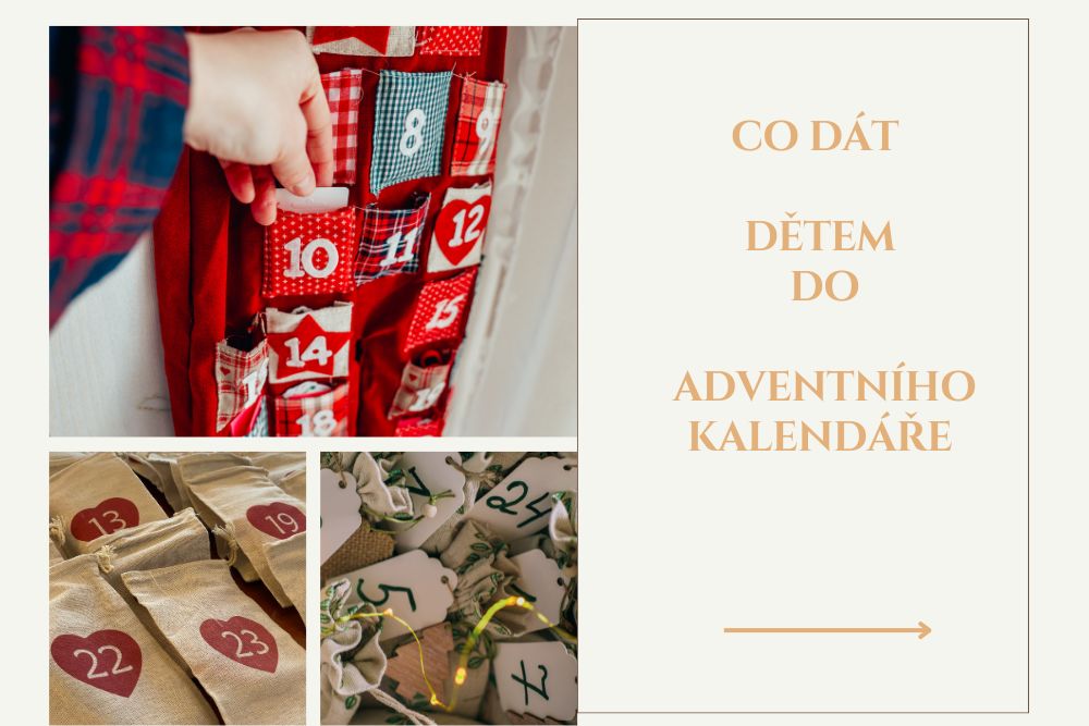 Tipy, co vložit do adventního kalendáře pro děti