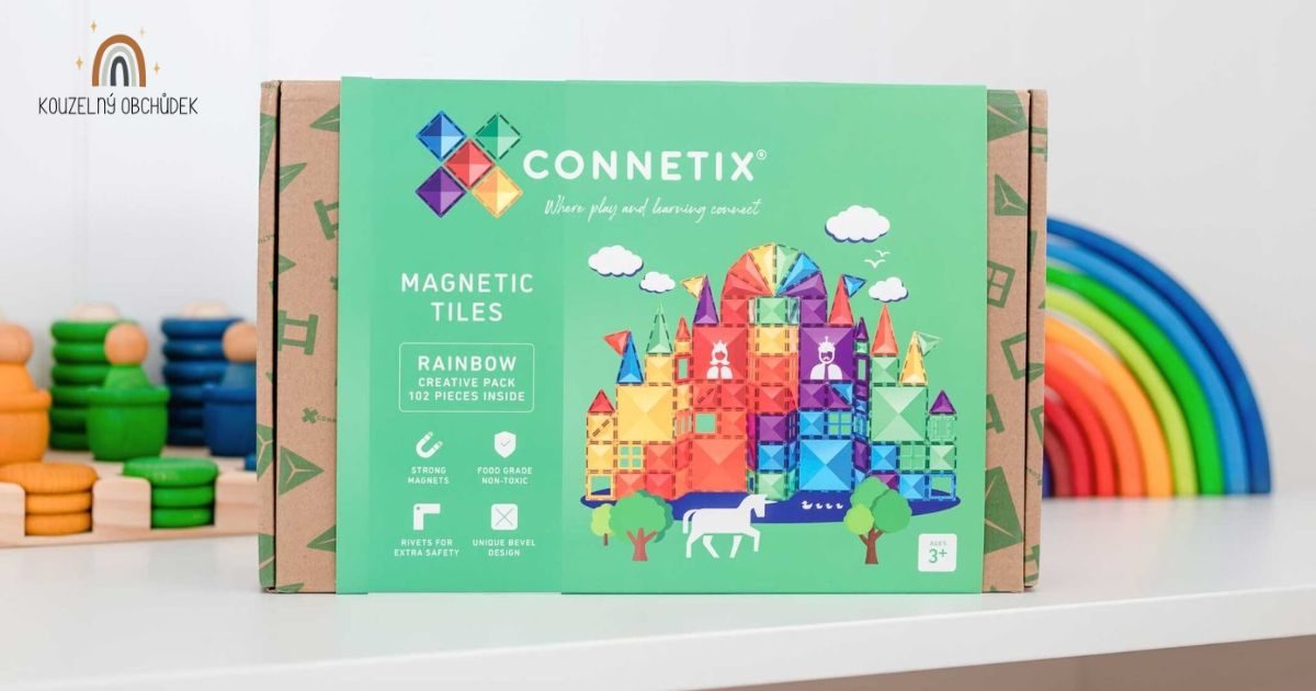 Magnetická stavebnice Connetix