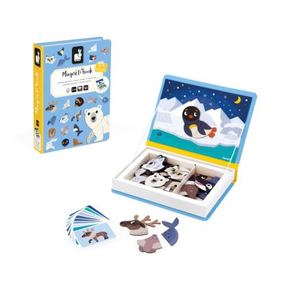 J02599 Janod Magnetibook Polarne zvieratka 03