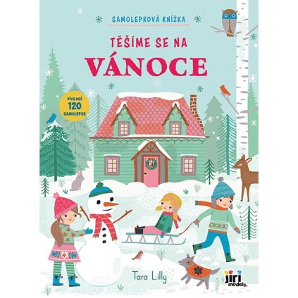 Těšíme se na vánoce - samolepková knížka