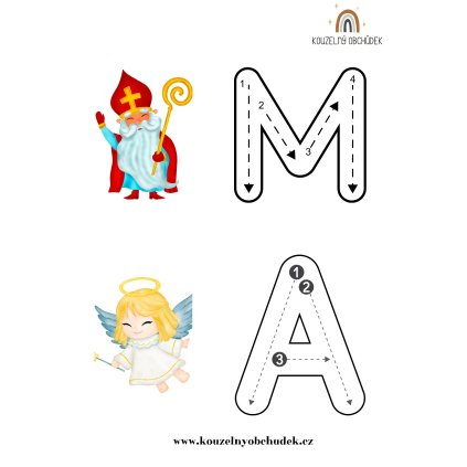 Mikulášská grafomotorika