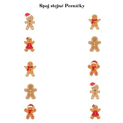 Spoj stejné Perníčky