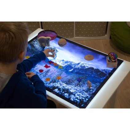 Zimní údolí - podložka pro Light Panel A2