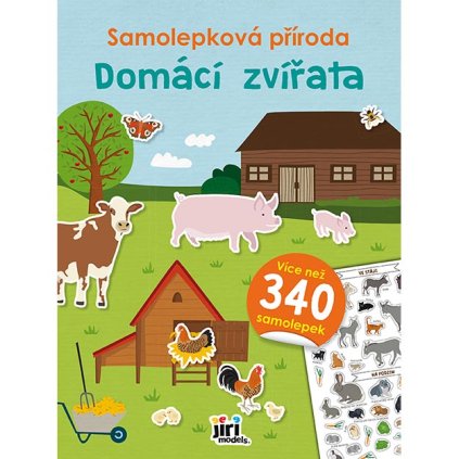 0008080 samolepkova priroda domaci zvirata