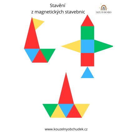Předlohy Magnet.stavebnice - Raketa, lodě