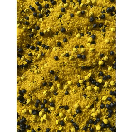 Barevný mix 600 g- rýže, cizrna (žlutý)