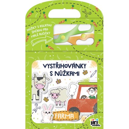 0007864 vystrihovanky s nuzkami farma