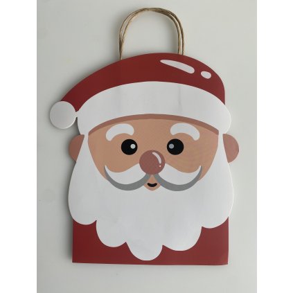 Dárková taška Santa 27x25 cm