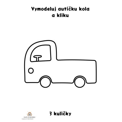 Modelování z modelíny – PDF předlohy pro děti 1–2 roky