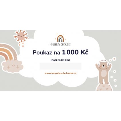 kouzelny obchudek voucher 1000