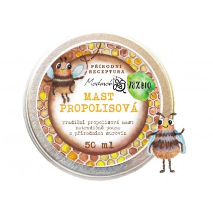 57 1 medarek propolisova mast 50 ml ilustrace