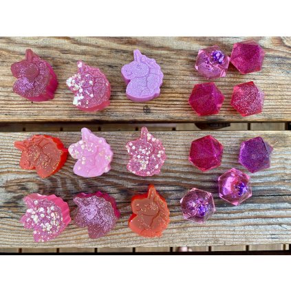 Jednorožec a velký diamant z pryskyřice