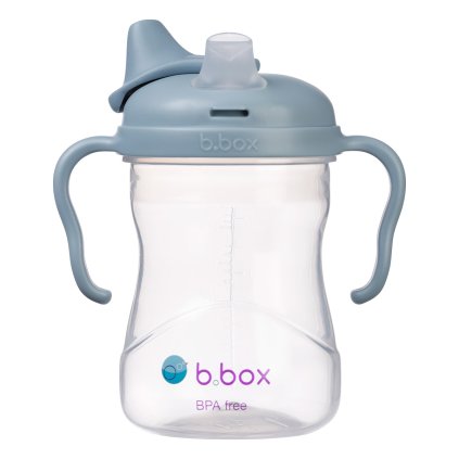b.box hrneček s pítkem 4m+  světle modrý