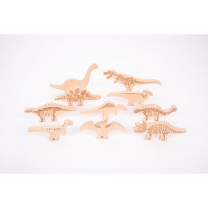 TickiT Dřevěné figurky Dinosauři 10 ks