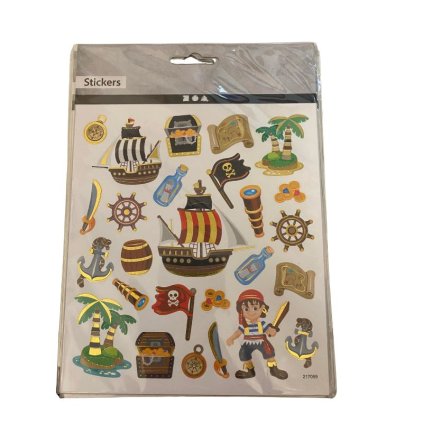 samolepky pro deti motiv pirati