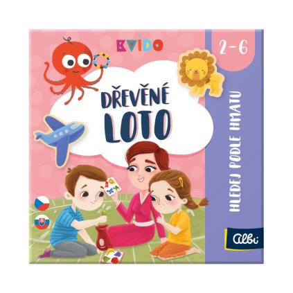KVÍDO - Dřevěné loto 2+