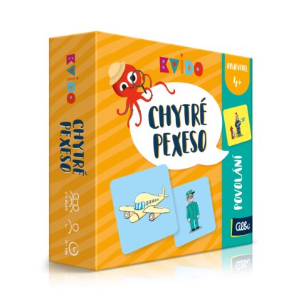KVÍDO - Chytré pexeso - Povolání 4+