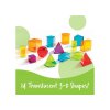 Learning Resources Geometrické tvary 14 ks