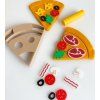 kreativni sada na modelinu pizza