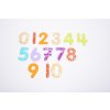 Tickit Duhová třpytivá čísla, 7 CM, 14 ks