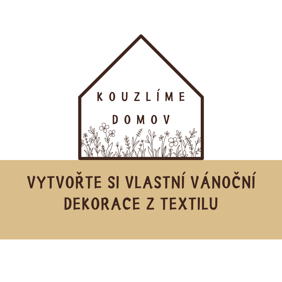 Vytvořte si vlastní vánoční dekorace z textilu