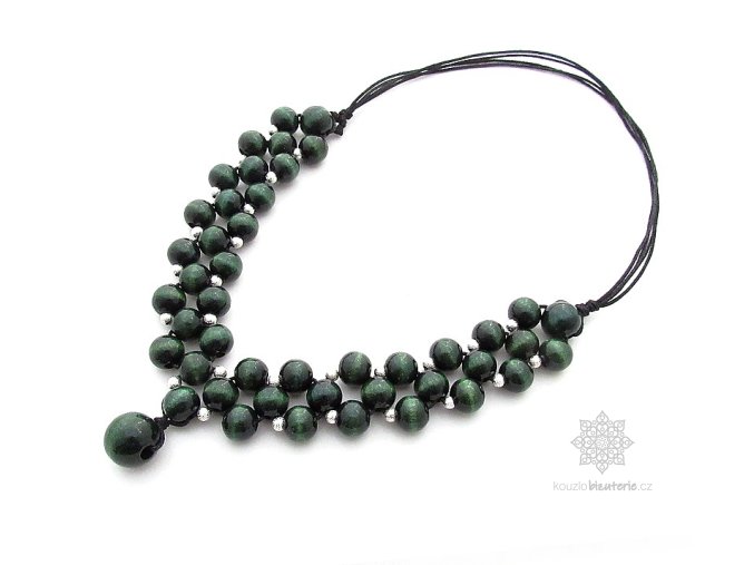 Dřevěné korále Natali - Večernice