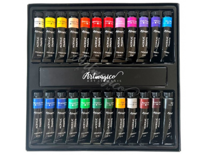 Artmagico Akrylove barvy 12 ml x 24 ks