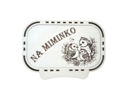 drevena pokladnicka NA MIMINKO kouzlo myslenky