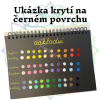 Artmagico Akrylový fix s jemným hrotem UNI BASIC 30ks kryvost na černé