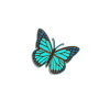 broz drevena motyl tyrkysovy kouzlo myslenky (1)