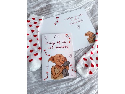 Blahopřání Domácí skřítek