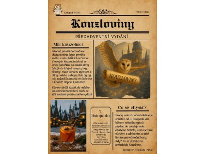 Kouzloviny 3. vydání listopad 2025