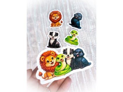 Samolepkový balíček Ochránci kolejí