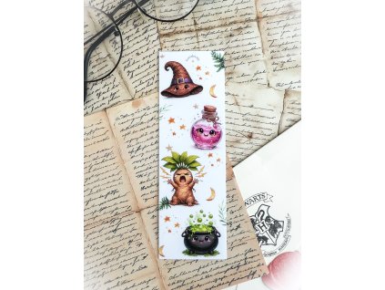 Záložka Kouzelné předměty