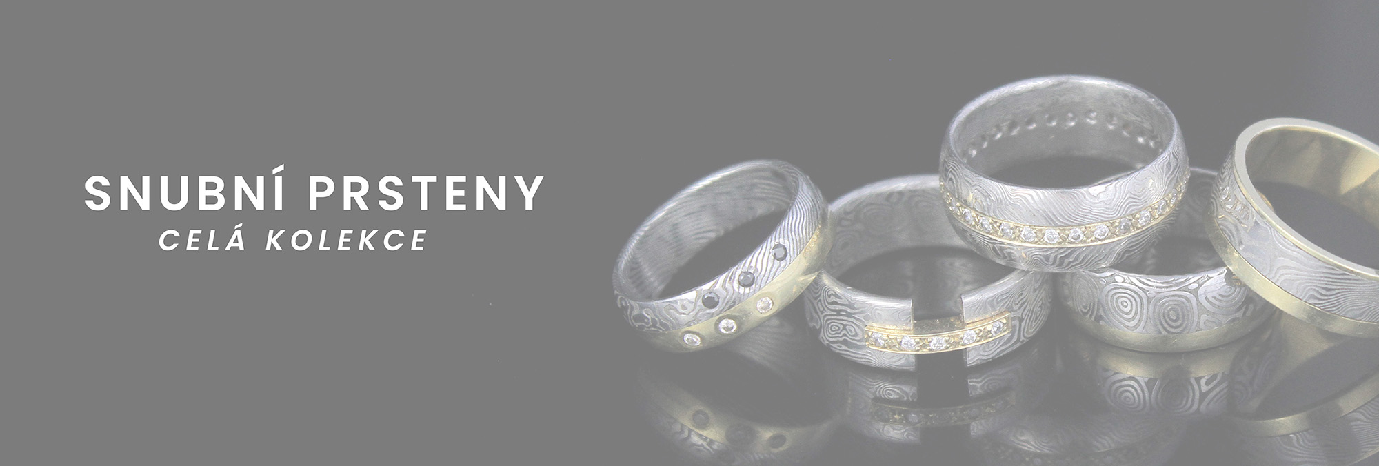 kované prsteny damasteel kolekce