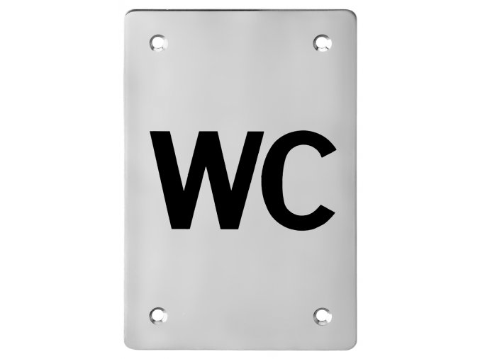 Piktogram ACT WC HR (nerez)