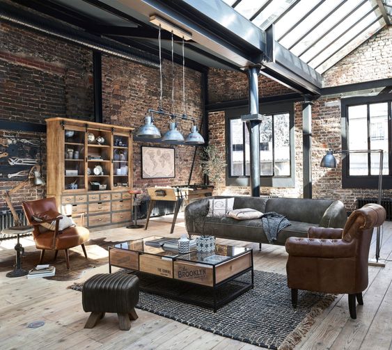 open-space-industrial-style