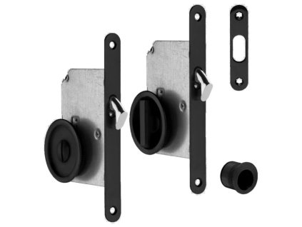 set na posuvné dveře ATZ 3910 WC černá