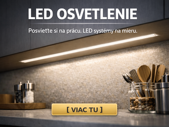 LED osvetlenie - posvieťte si na prácu