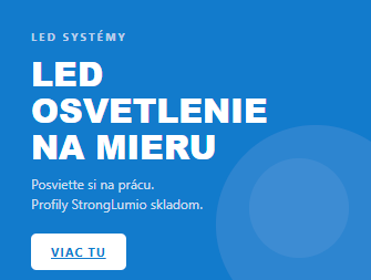 LED osvetlenie - posvieťte si na prácu